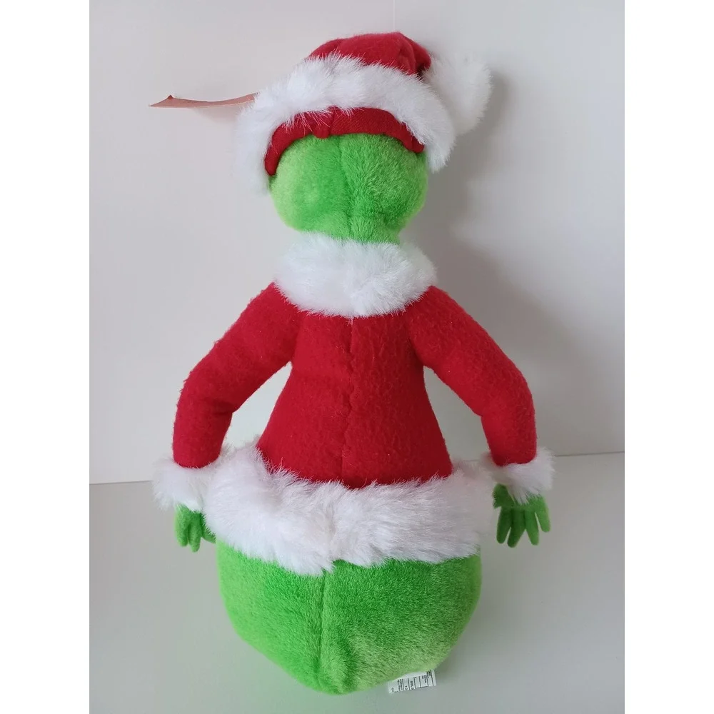 Vintage Hallmark The Grinch As Santa Christmas Plush Stuffed Animal Collectible
